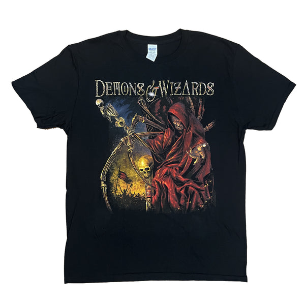 iced earth DEMONS & WIZARDS Wizard in Red Cloak T-Shirt