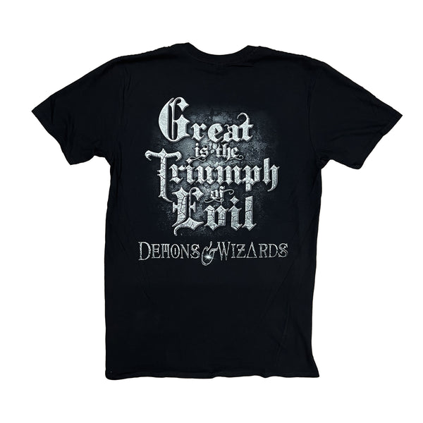 Iced Earth DEMONS & WIZARDS Triumph Of Evil T-Shirt
