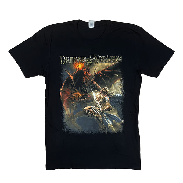 iced earth DEMONS & WIZARDS We Shall Rise T-Shirt