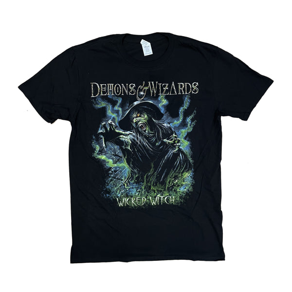 iced earth DEMONS & WIZARDS Wicked Witch T-Shirt
