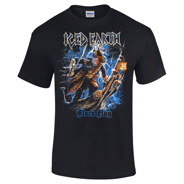 Iced Earth ICED EARTH Black Flag T-Shirt