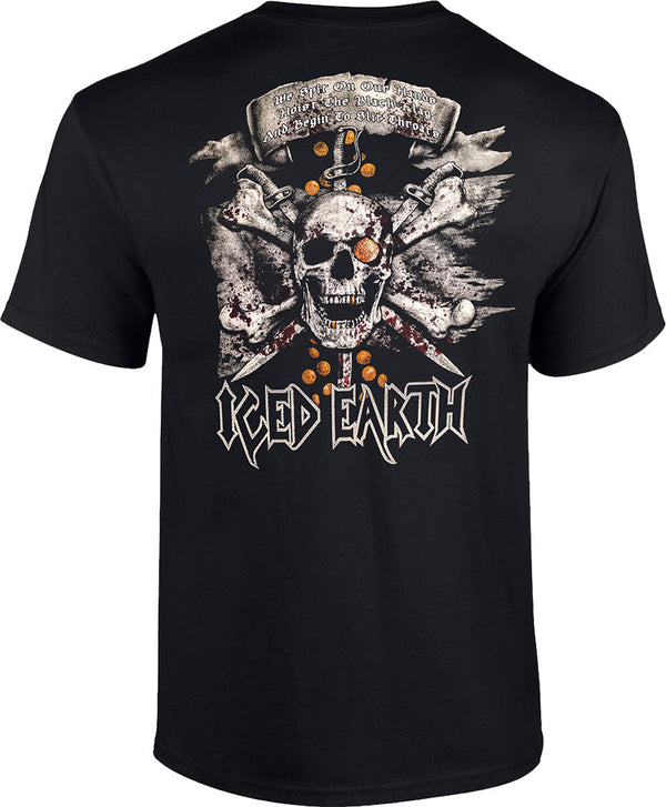 Iced Earth ICED EARTH Black Flag T-Shirt