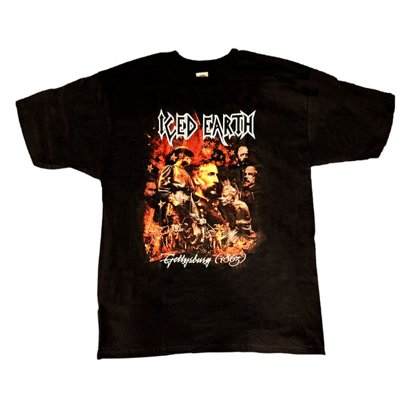 iced earth ICED EARTH Gettysburg Black T-Shirt