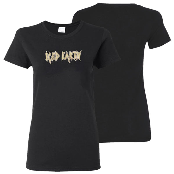 iced earth ICED EARTH Logo Ladies T-Shirt