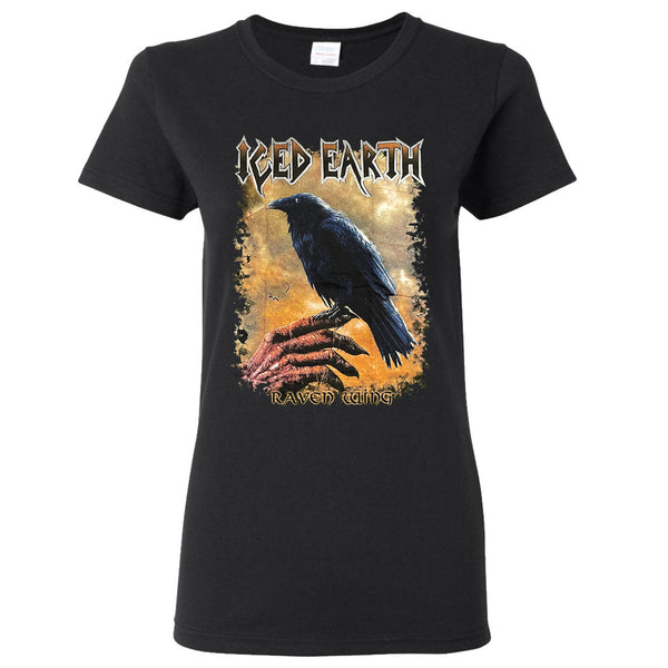 Iced Earth ICED EARTH Raven Wing Ladies T-Shirt