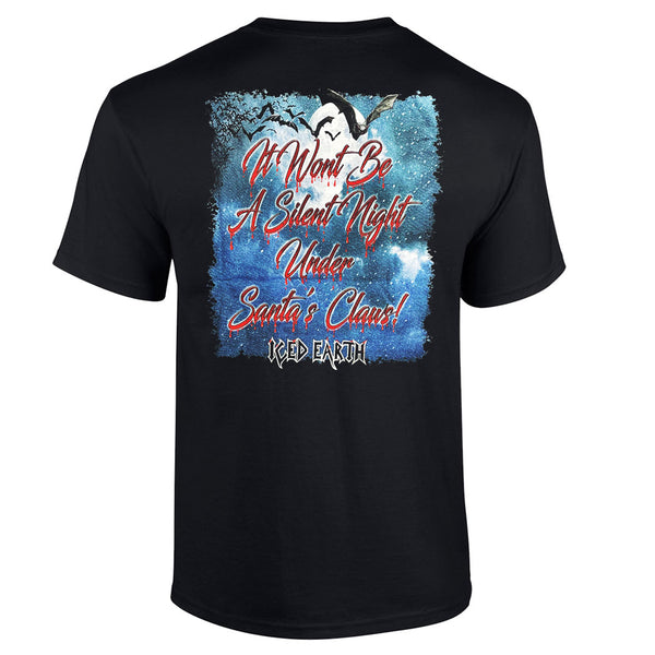 Iced Earth ICED EARTH Santa Claws T-Shirt - Black