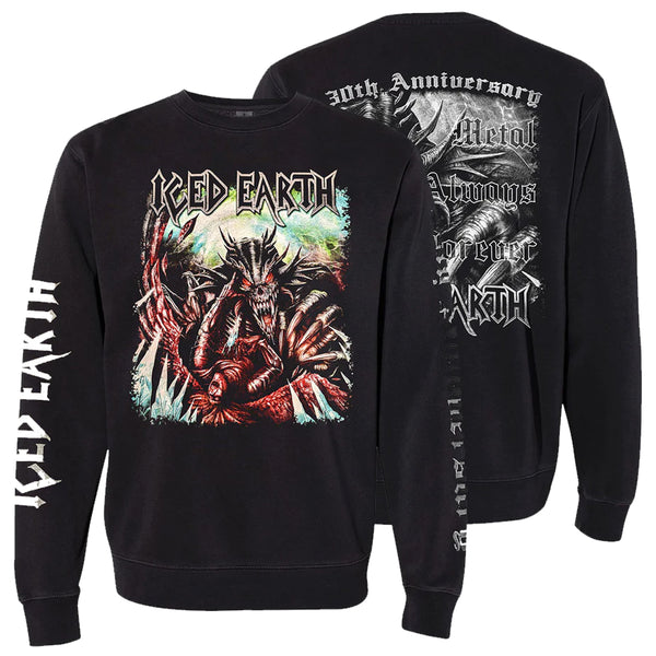 iced earth ICED EARTH Metal Always Forever Crewneck Sweatshirt
