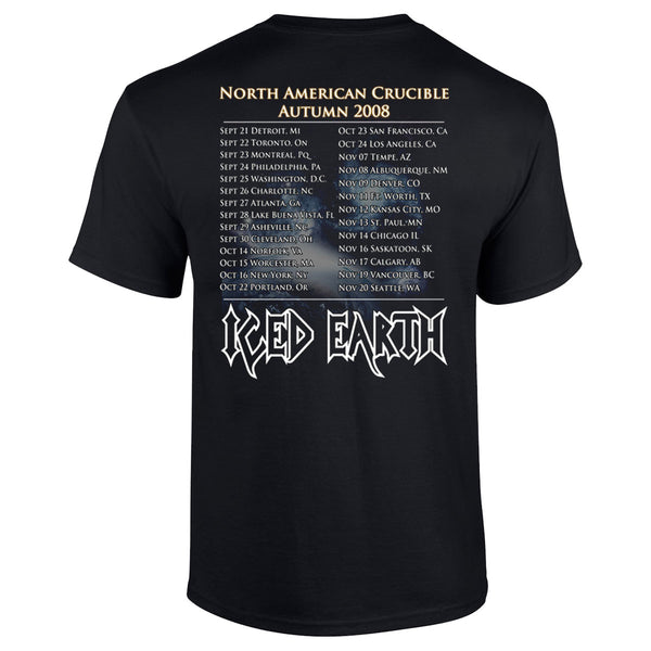 Iced Earth ICED EARTH North American Tour 08 T-Shirt