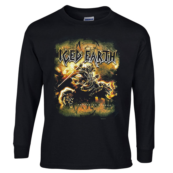 iced earth ICED EARTH Something Wicked Crew Sweatshirt