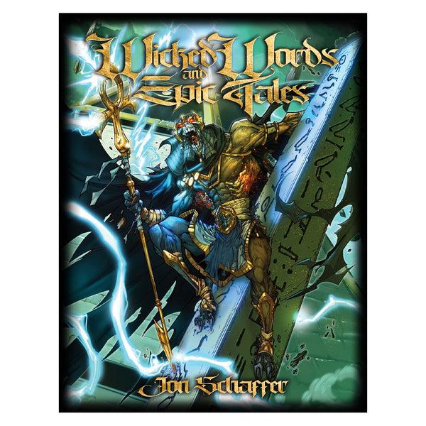 iced earth ICED EARTH Wicked Words & Epic Tales Book - Jon Boy Meyers Cover