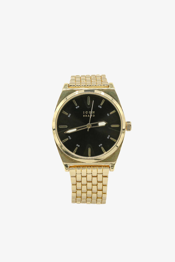 icon brand Icon Brand Agent Watch in Gold and Black