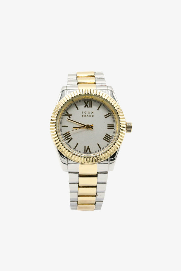 icon brand Icon Brand Agent Watch in Gold and Silver