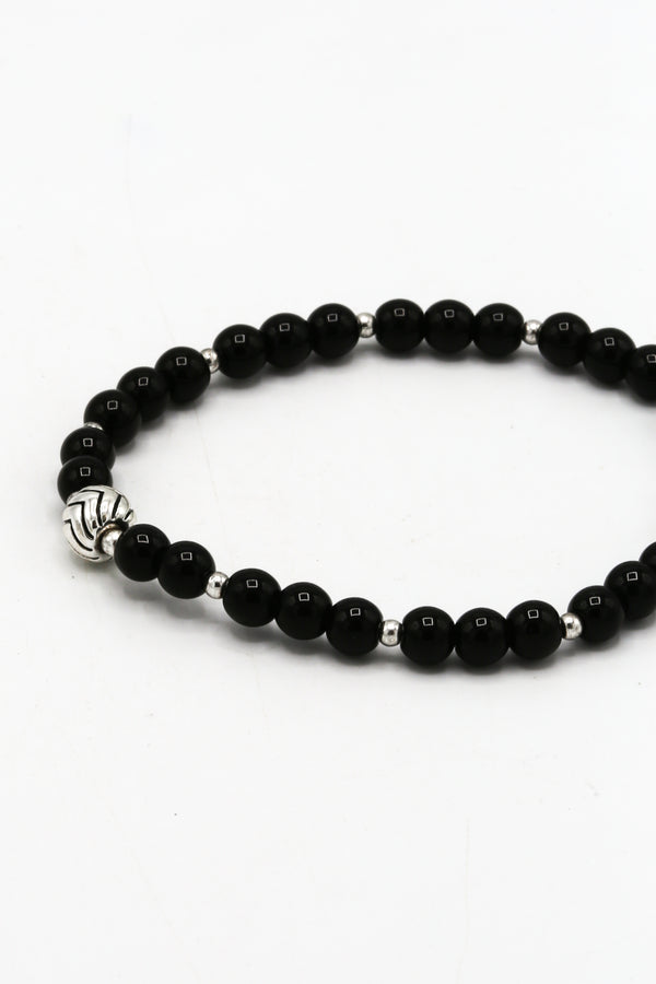 icon brand Icon Brand Black Collective Conscience Mixed Beaded bracelet