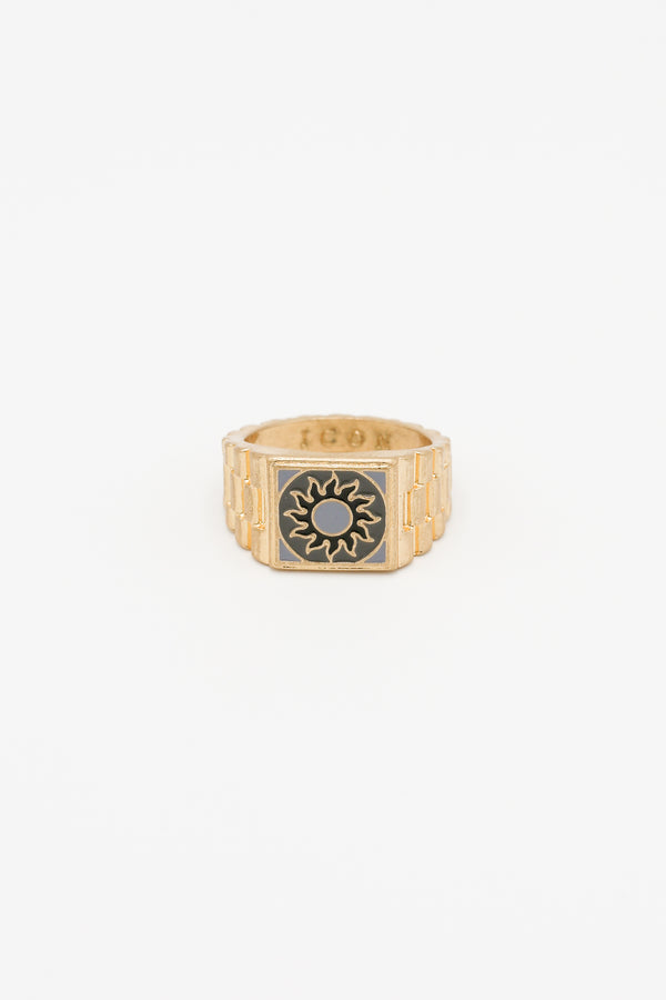 icon brand Icon Brand Calypso Enamel Signet Ring