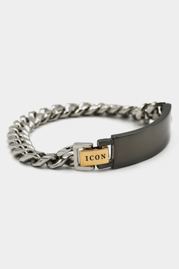 icon brand Icon Brand Silver Biker Bracelet