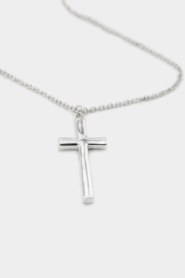 icon brand Icon Brand Silver Cross Town Necklace