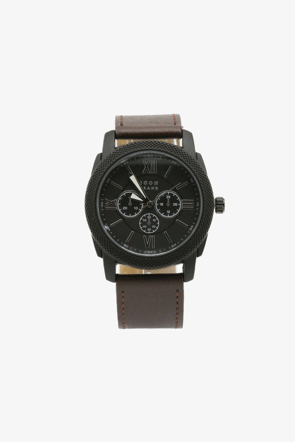 icon brand Icon Brand Outback Watch in Brown and Black