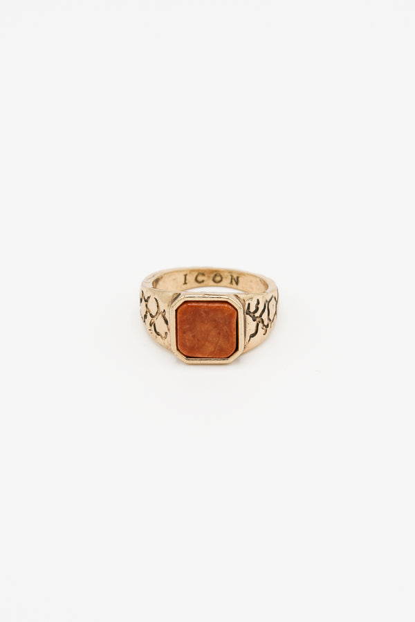 icon brand Icon Brand Savannah Tiger's Eye Signet Ring