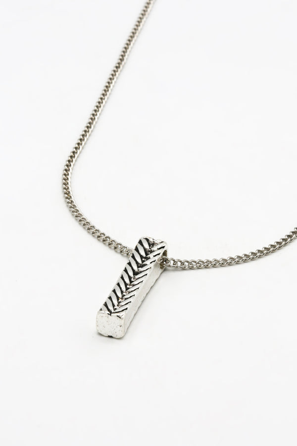 Icon Brand Icon Brand Silver Collective Conscience Bar Pendant Necklace