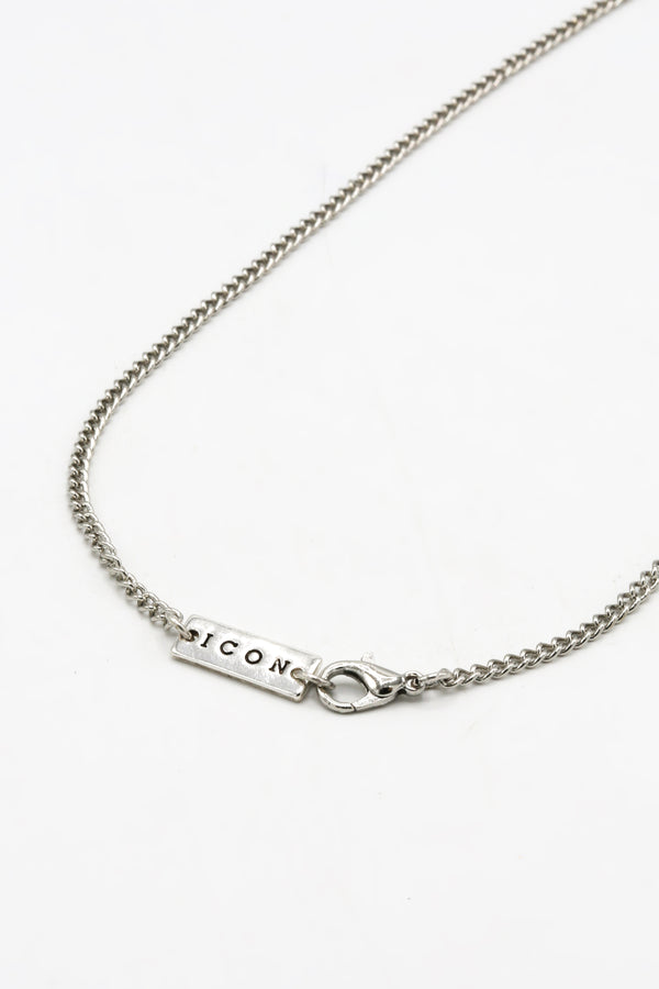 Icon Brand Icon Brand Silver Collective Conscience Bar Pendant Necklace