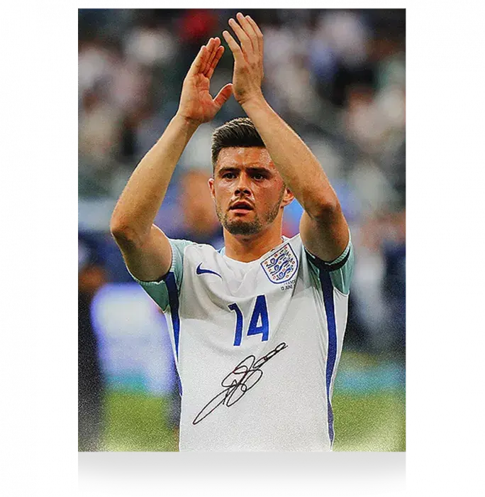 Icons Aaron Cresswell Signed England Photo In Premium Photo Frame