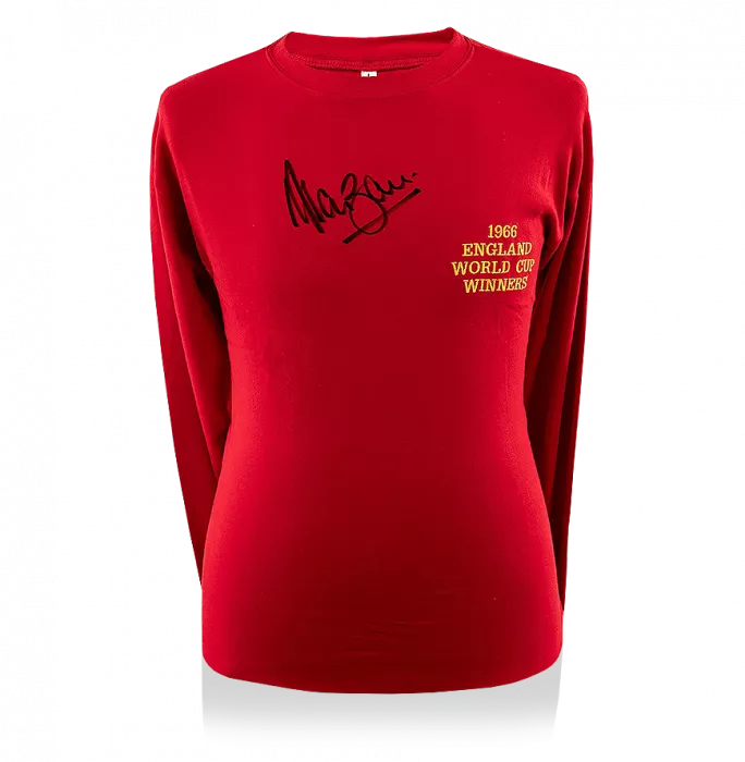 icons Alan Ball Front Signed England 1966 Shirt: FIFA World Cup Winners Edition