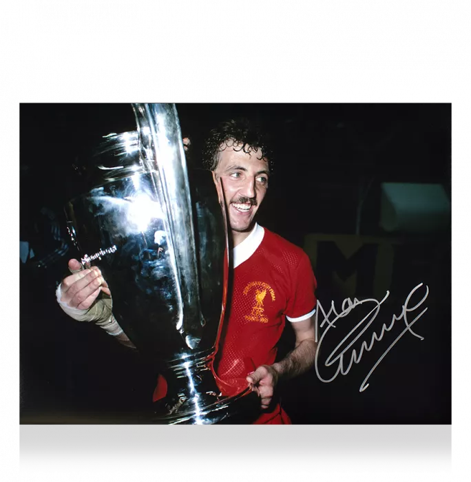 Icons Alan Kennedy Signed Liverpool Photo: 1981 European Cup Winner