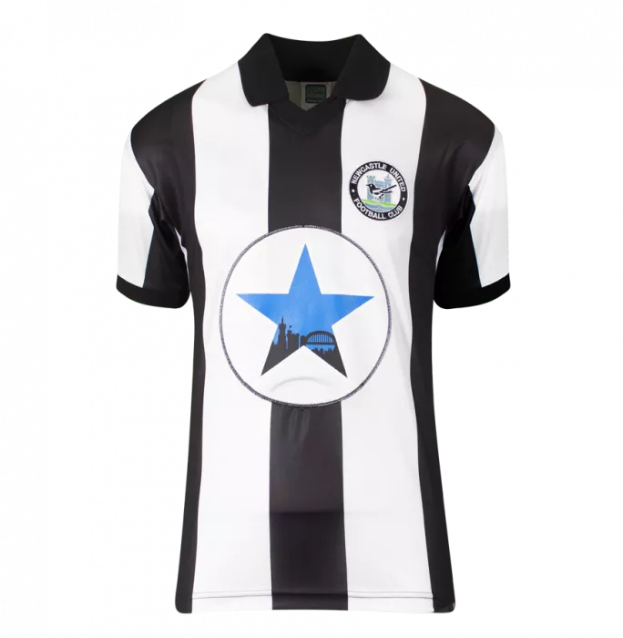 Icons Alan Shearer Back Signed Newcastle United Retro Shirt In Deluxe Packaging