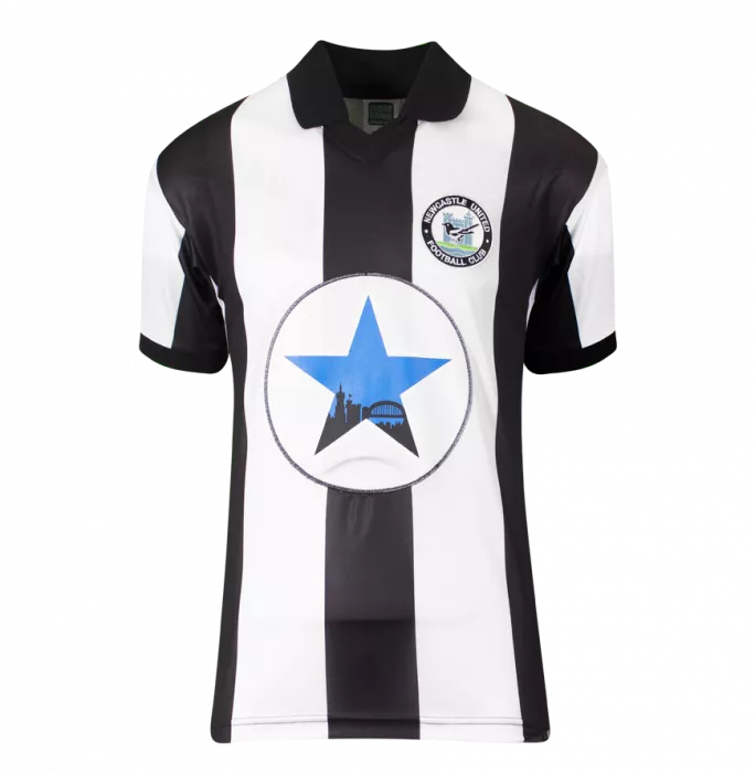 Icons Alan Shearer Back Signed Retro Newcastle United Home Shirt In Deluxe Packaging