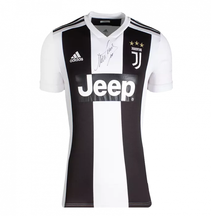 Icons Alessandro Del Piero Front Signed Juventus 2018-19 Home Shirt In Classic Frame