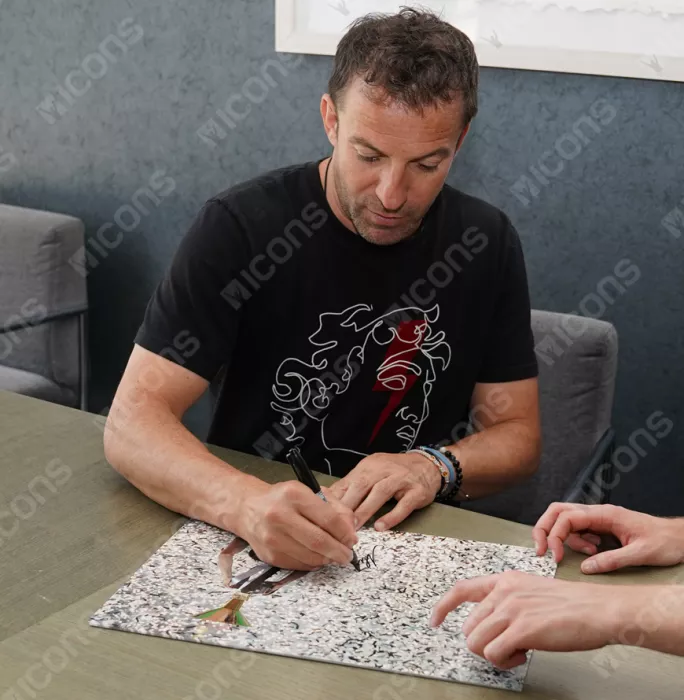 Icons Alessandro Del Piero Signed Juventus Photo: Scudetto Winner
