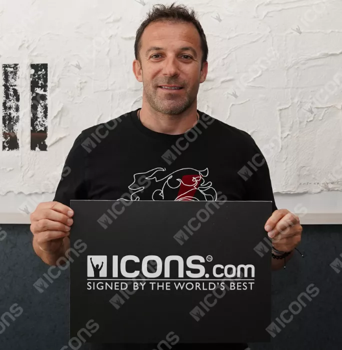 Icons Alessandro Del Piero Signed Juventus Photo: Scudetto Winner