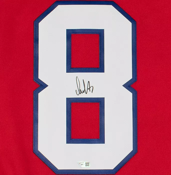 Icons Alex Ovechkin Signed Washington Capitals Ice Hockey Jersey