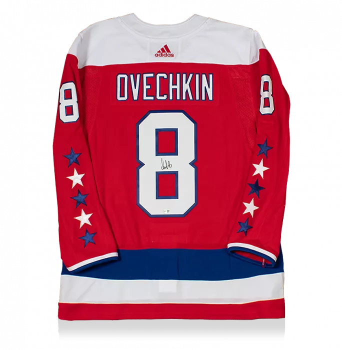 icons Alex Ovechkin Signed Washington Capitals Ice Hockey Jersey