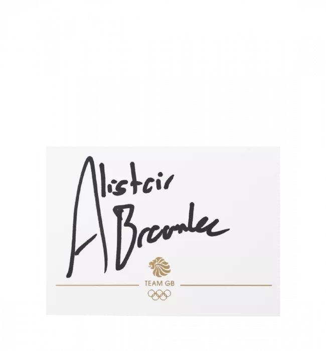 Icons Alistair Brownlee Signed Team GB Card And Photo Frame: Option 1