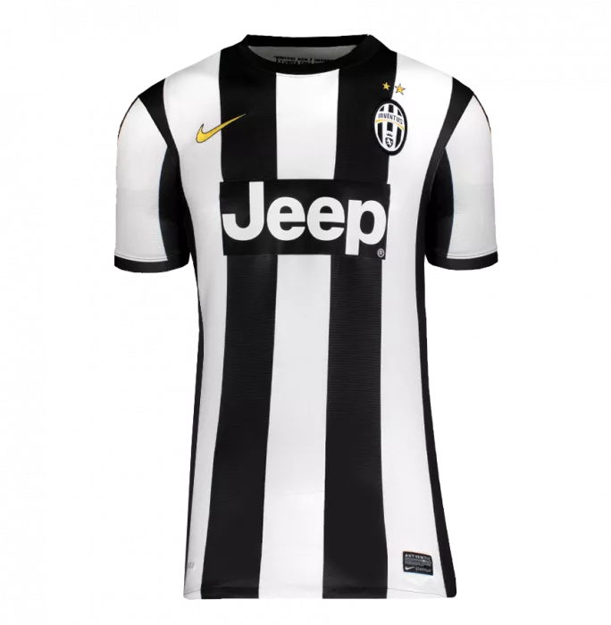 Icons Andrea Pirlo Back Signed Juventus 2012-13 Home Shirt In Deluxe Packaging