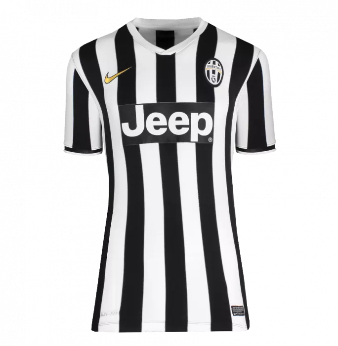 Icons Andrea Pirlo Back Signed Juventus 2013-14 Home Shirt In Classic Frame