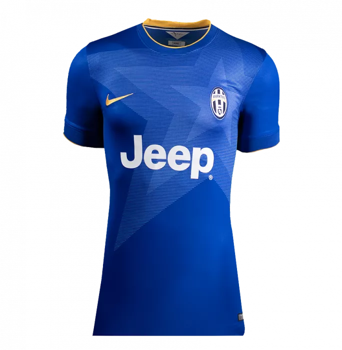 Icons Andrea Pirlo Official UEFA Champions League Back Signed And Framed Juventus 2014-15 Away Shirt