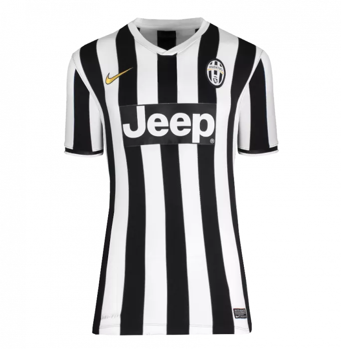 Icons Andrea Pirlo Official UEFA Champions League Back Signed And Hero Framed Juventus 2015-16 Home Shirt