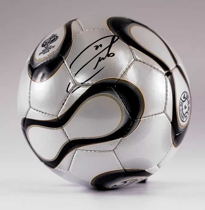 Icons Andrea Pirlo Signed Adidas Teamgeist Football