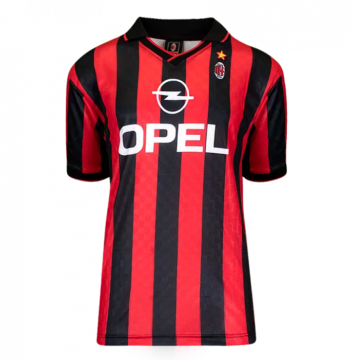 Icons Andriy Shevchenko Official Ballon D'Or™ Signed And Hero Framed AC Milan Retro Home Shirt: 2004 Winner Inscription