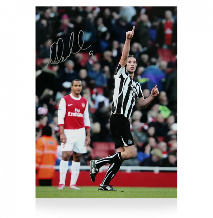 Icons Andy Carroll Signed Newcastle United Photo: Geordie Hero