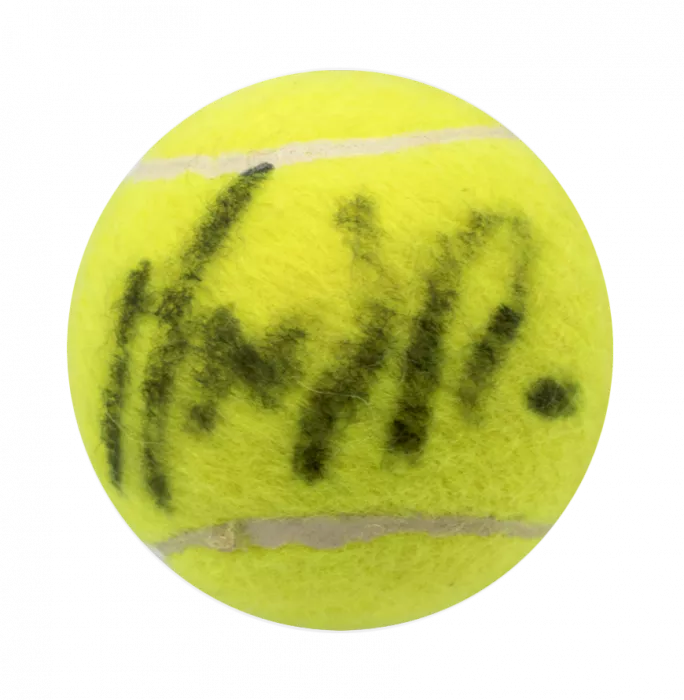 Icons Andy Roddick Signed Penn Tennis Ball In Acrylic Case