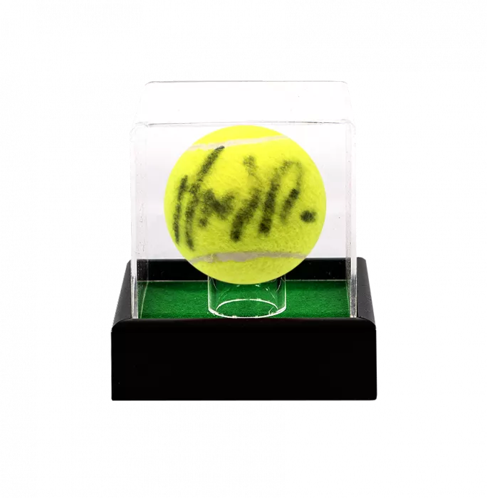 icons Andy Roddick Signed Penn Tennis Ball In Acrylic Case
