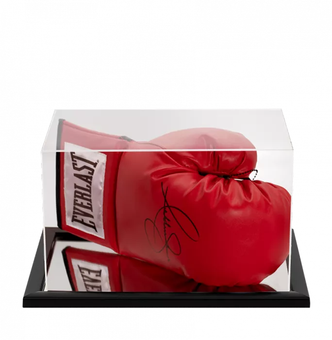 icons Anthony Joshua Signed Everlast Boxing Glove In Acrylic Case