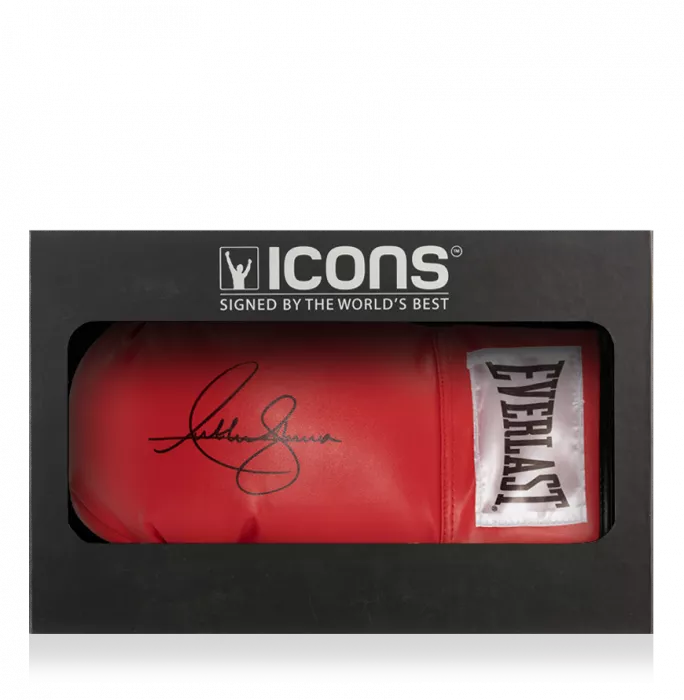 icons Anthony Joshua Signed Everlast Boxing Glove In Deluxe Packaging
