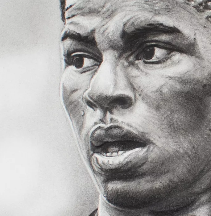 Icons ARTIST SIGNED Original Marcus Rashford Tribute Artwork In Premium Frame