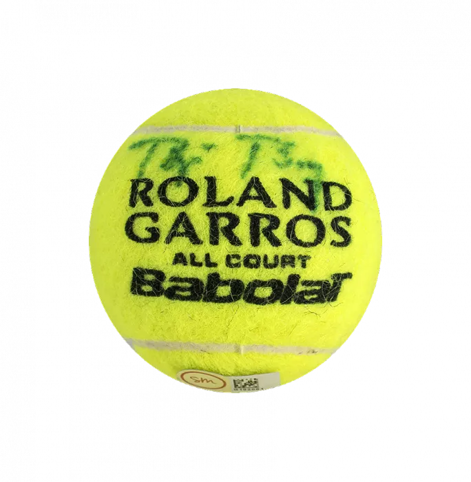 Icons Bjorn Borg Signed French Open Tennis Ball In Acrylic Case