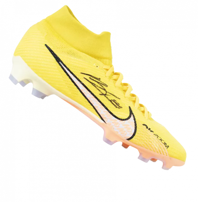 icons Bruno Fernandes Signed Mercurial Superfly Pro Nike Boot