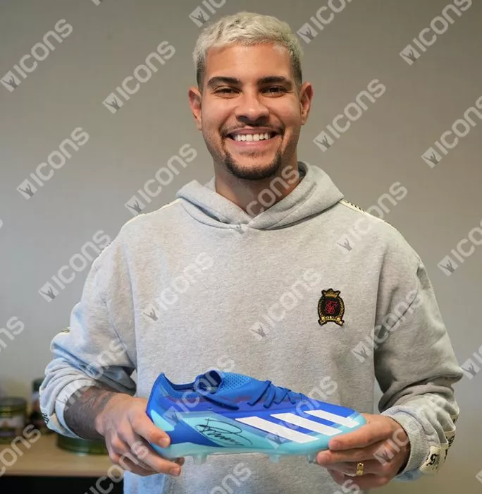 Icons Bruno Guimaraes Signed Adidas X Crazyfast.1 Boot In Acrylic Case